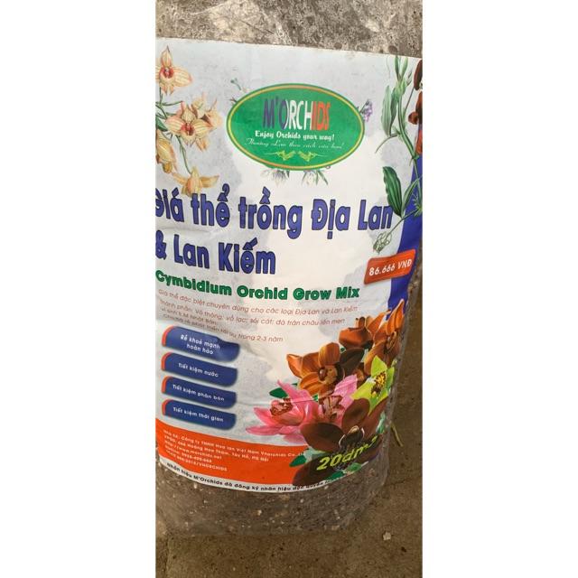 5kg giá thể trồng địa lan và lan kiếm