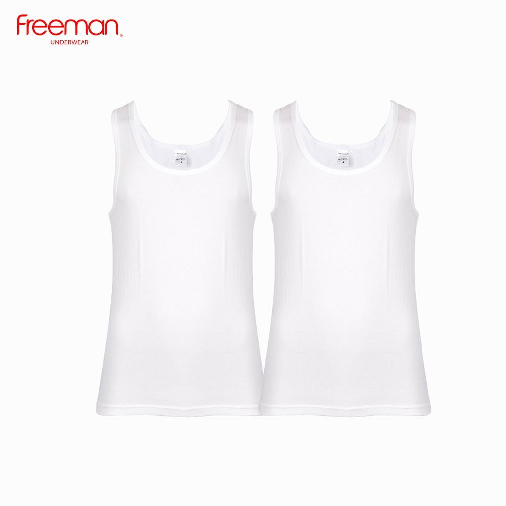 Áo thun nam ba lỗ cotton thông thoáng FREEMAN ASF201