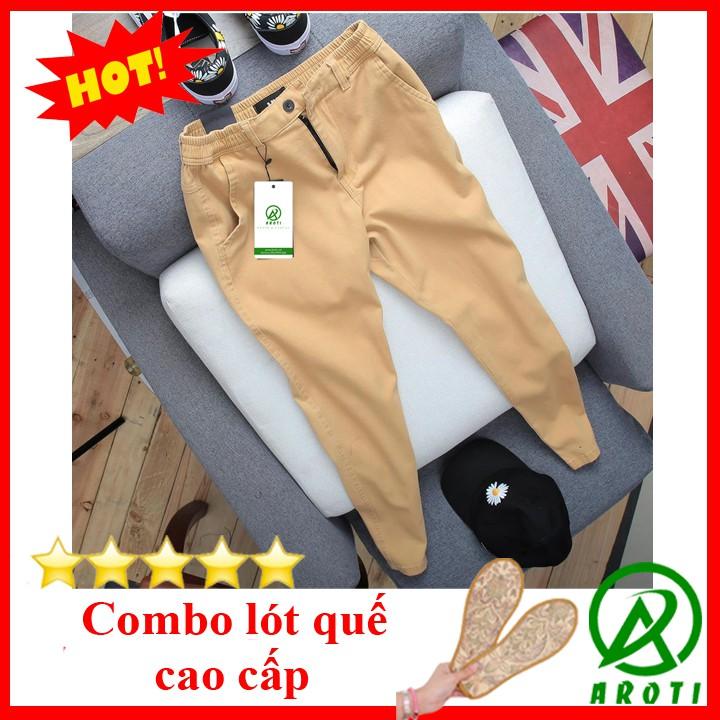 Quần Kaki Nam Đẹp Dáng Hàn Lưng Thun Tiện Dụng Form Slim Fit Cực Đẹp QK045+LQ