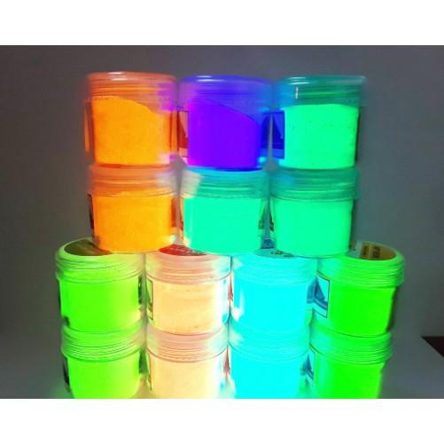 Bộ 6 màu bột Dạ Quang nhập khẩu Đức loại tốt