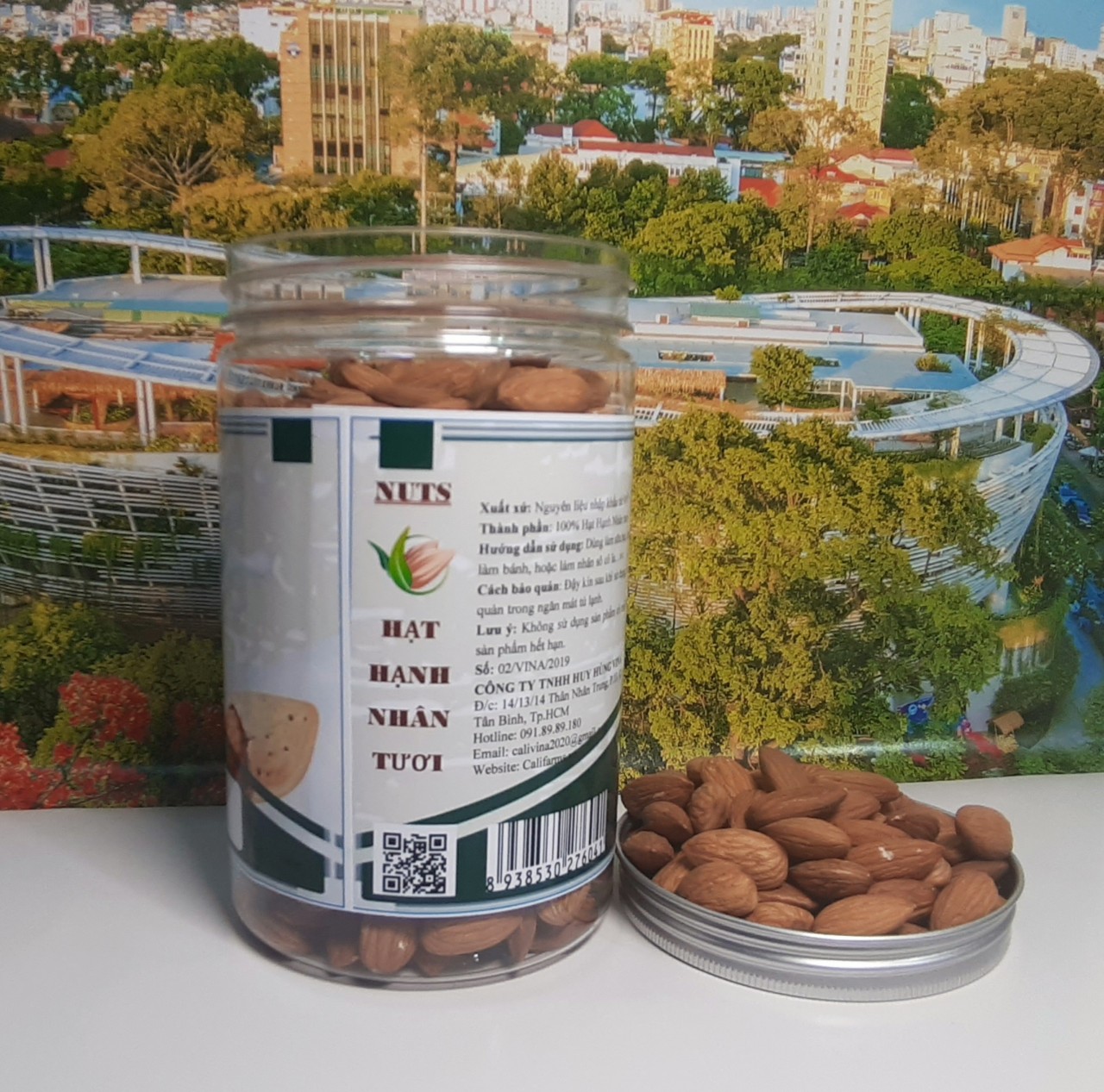 500G Hạnh nhân tươi Mỹ Califarms