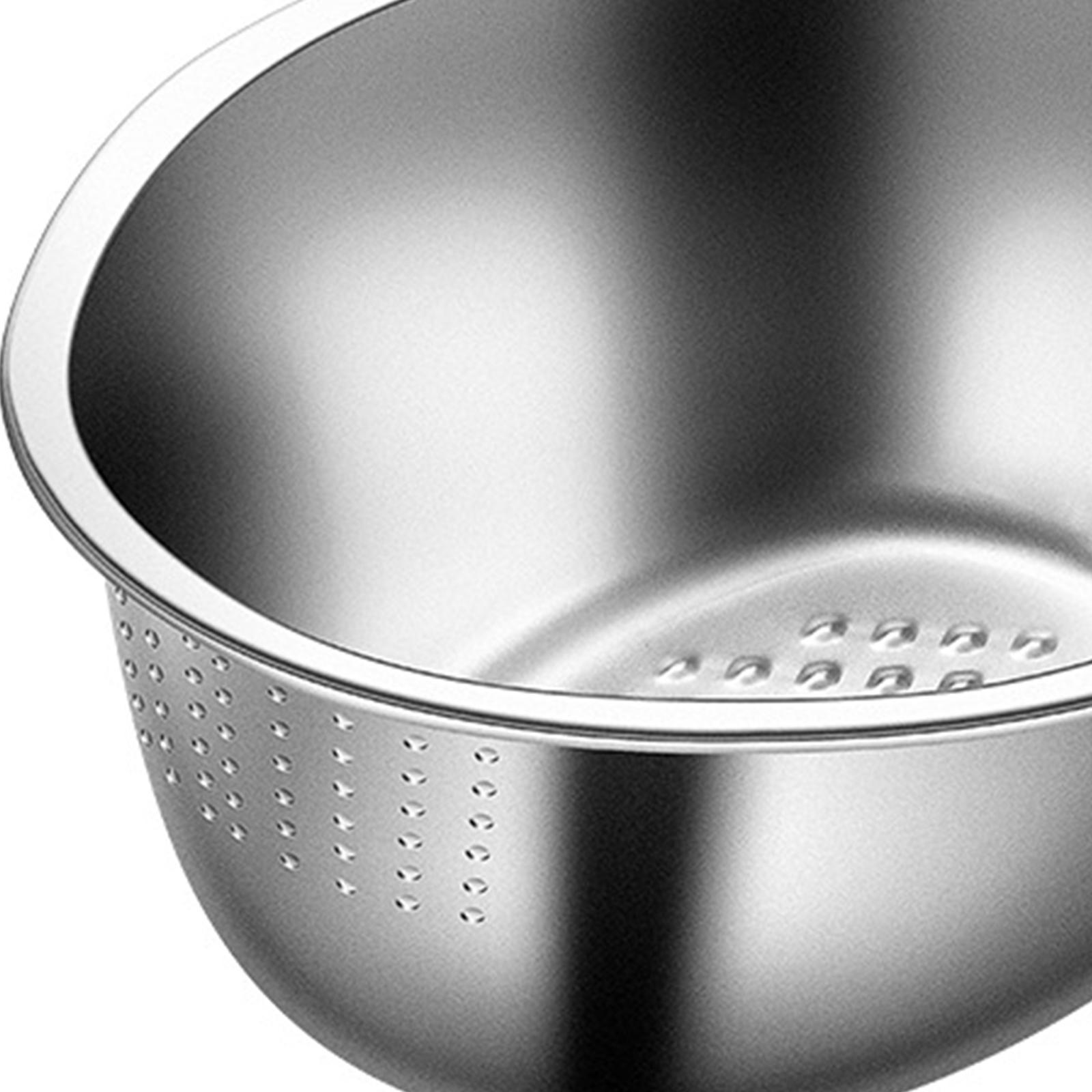 Kitchen Colander Strainer, Rice Strainer Basket , Food Cleaning Strainer