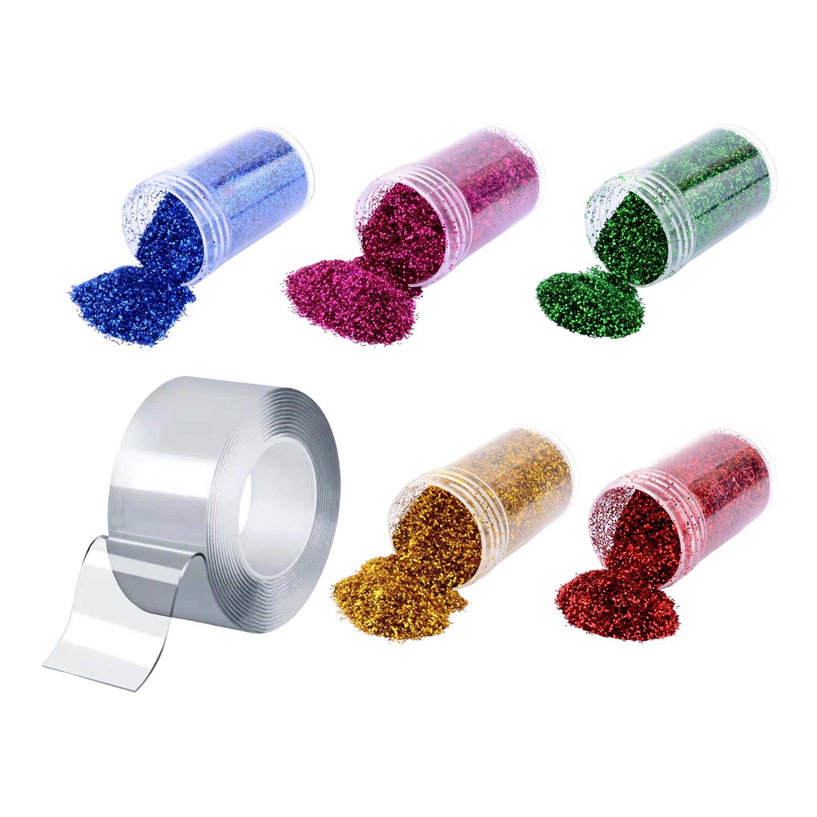 Entertainment Sticky Tape with Glitter Powder 1mm Thickness Party Game