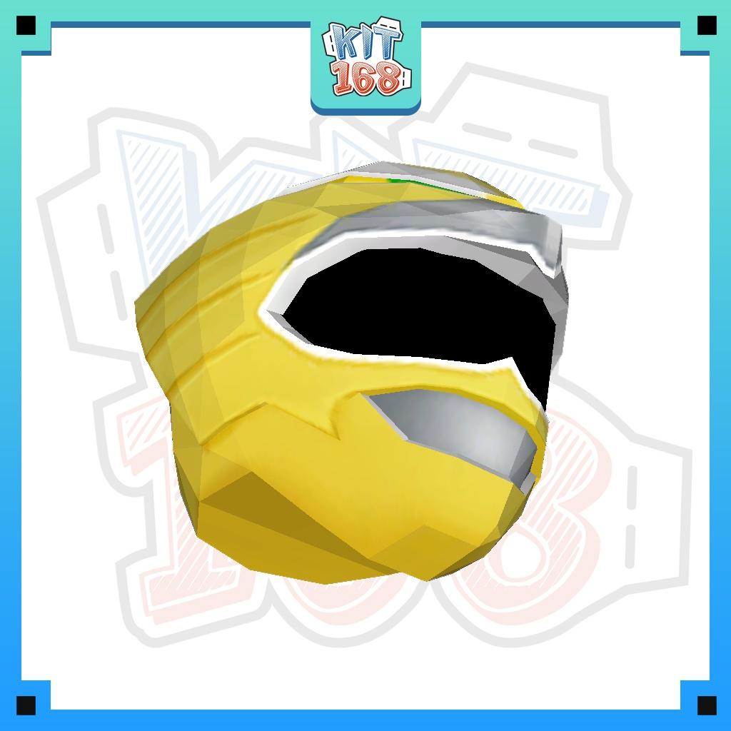 Mô hình giấy Anime Game Gaoyellow Helmet (Đội lên được)