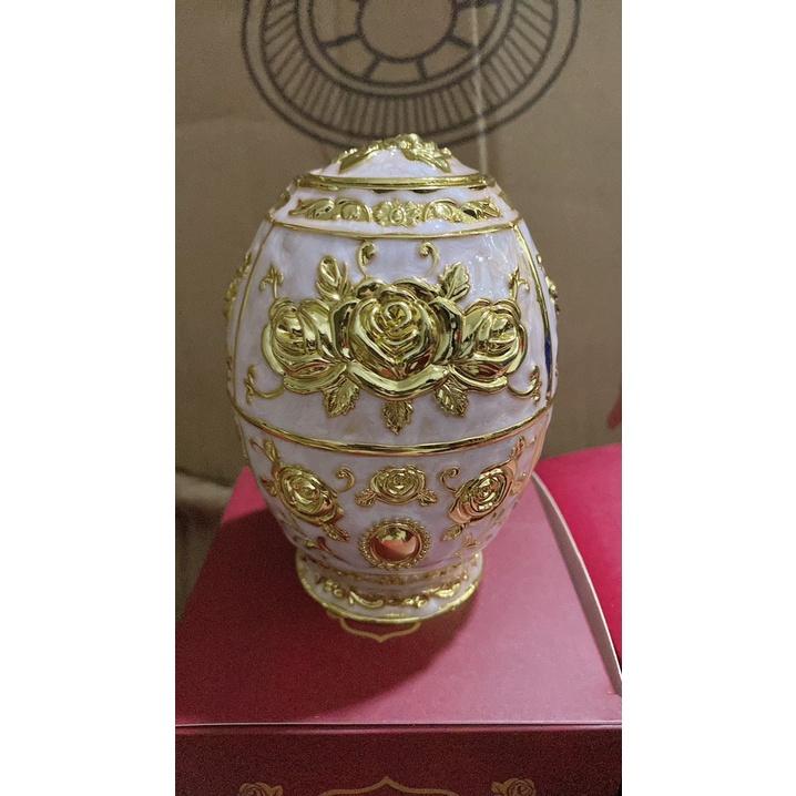 Hủ đựng Tăm Vàng Hoàng Gia - Gạt Tàn Phong Cách Hoàng Gia