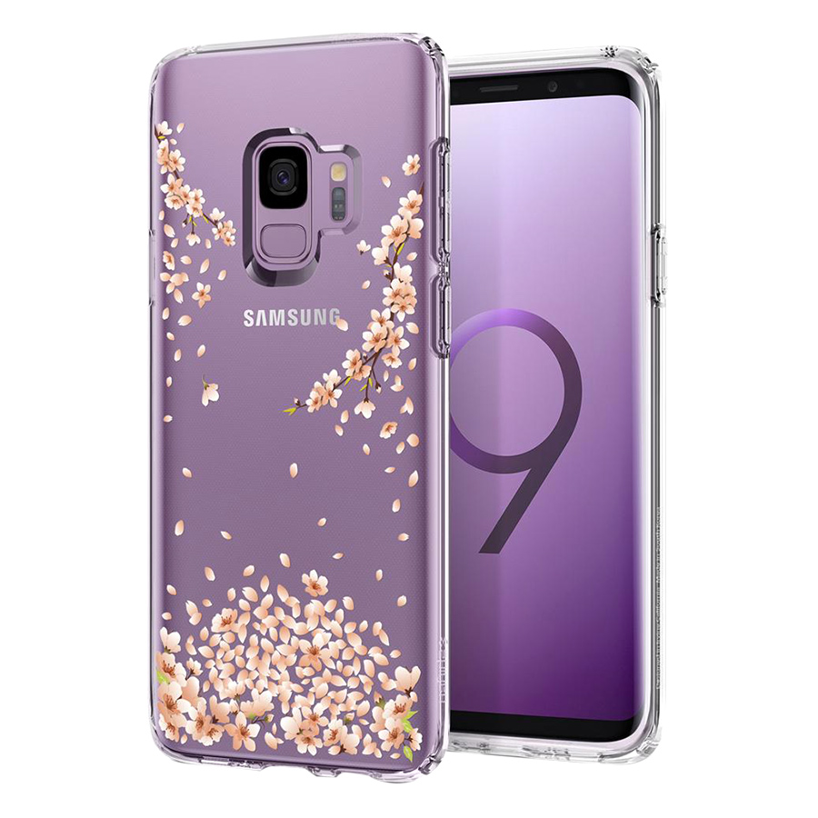 Ốp Lưng Samsung Galaxy S9 Liquid Crystal Blossom Spigen - Hàng Chính Hãng