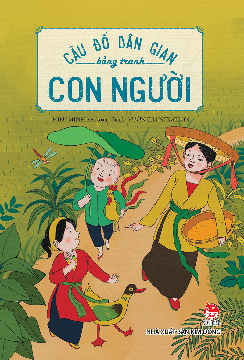 Sách - Combo Câu Đố Dân Gian Bằng Tranh - Thiên Nhiên + Con Người - NXB Kim Đồng