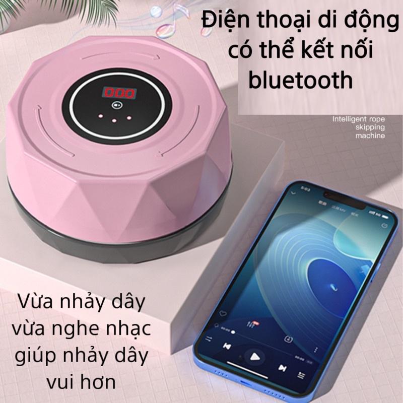 Máy nhảy dây tự động thông minh, máy tập thể dục giảm cân, điều khiển từ xa, sạc pin mang đi tiện dụng!!!