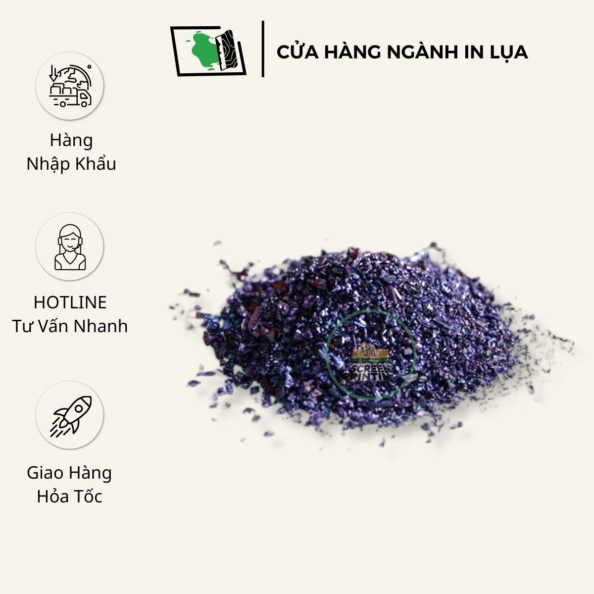 Thuốc tím KMnO4 diệt khuẩn hồ cá cảnh, tẩy keo chụp bản