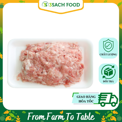 Nhân Thịt Heo 3S - Khay 300gr