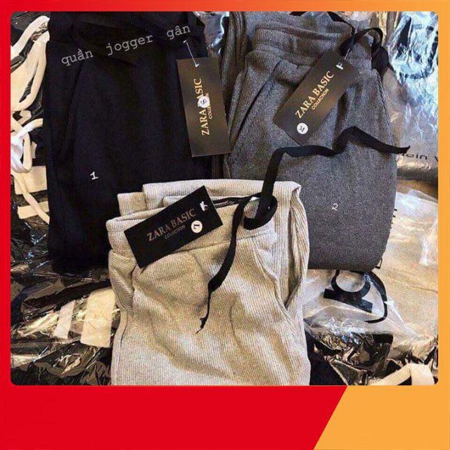 Quần jogger len tăm