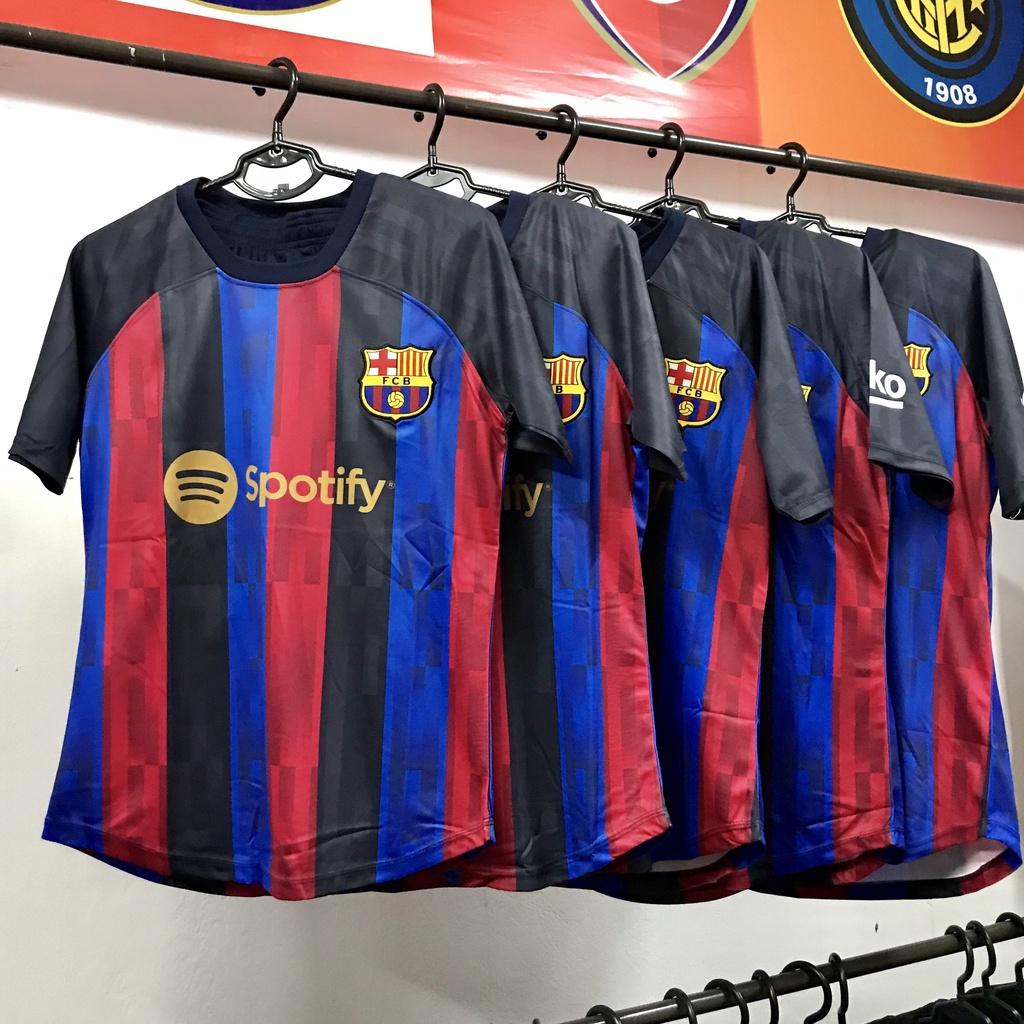 Bộ đá bóng gai mè CLB Barca cao cấp 2022-2023 siêu mát