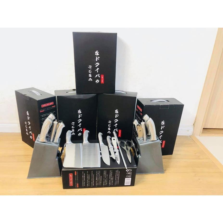 BỘ DAO NHẬT CAO CẤP 6 MÓN KÈM HỘP