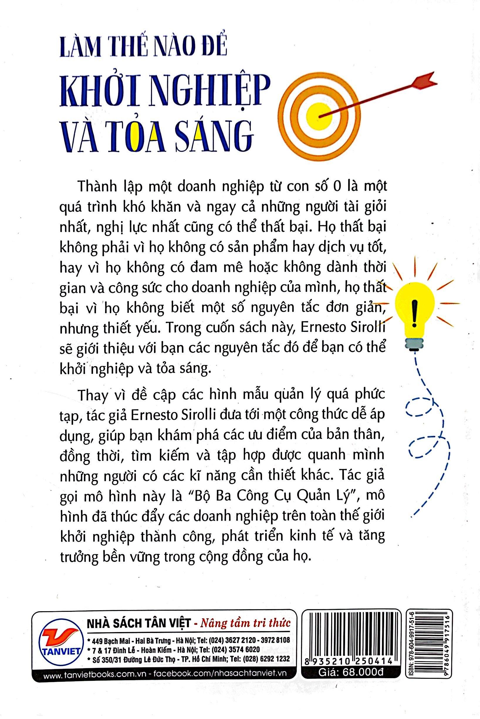 Sách Làm Thế Nào Để Khởi Nghiệp Và Tỏa Sáng