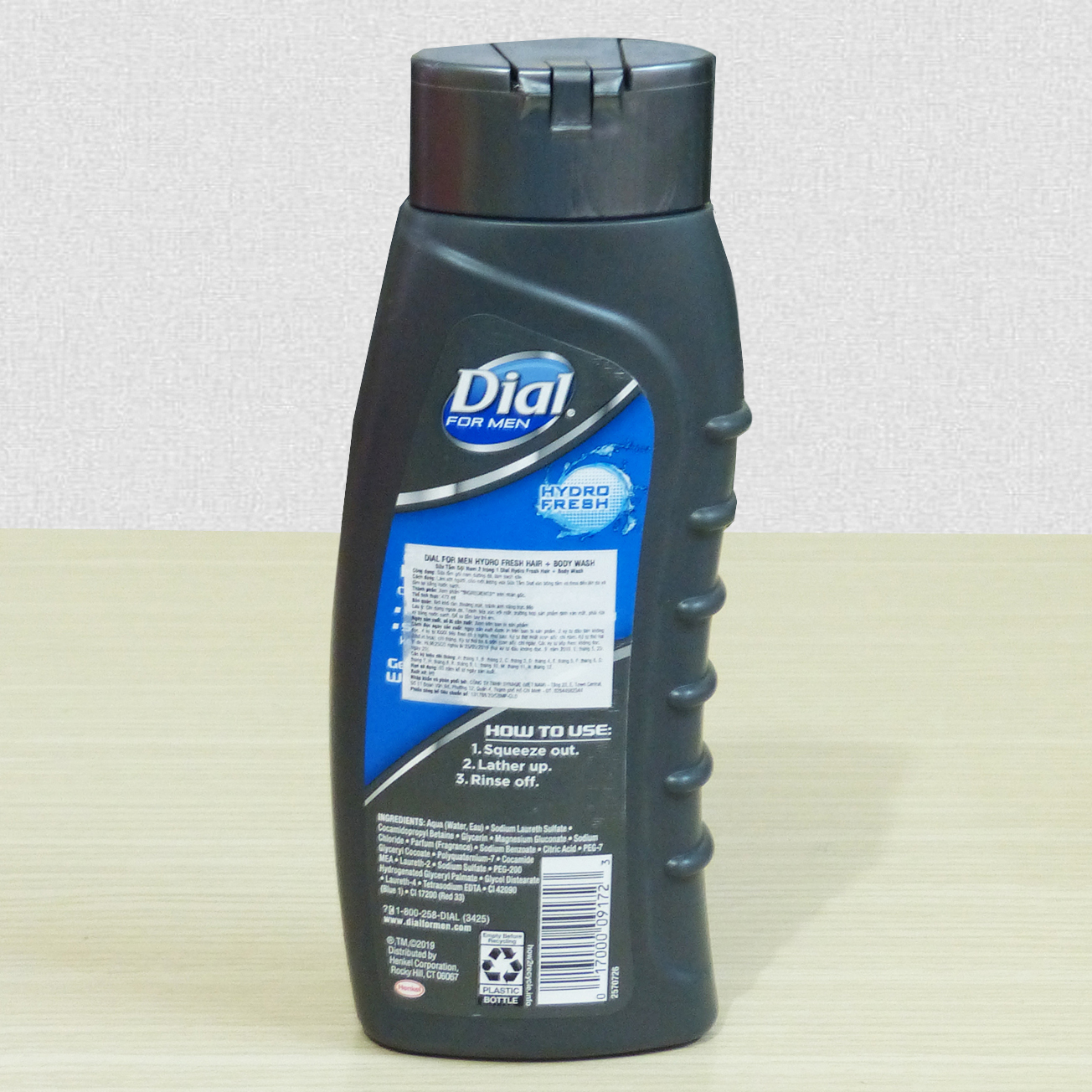 Sữa tắm gội Dial For Men Hydro Fresh 473ml