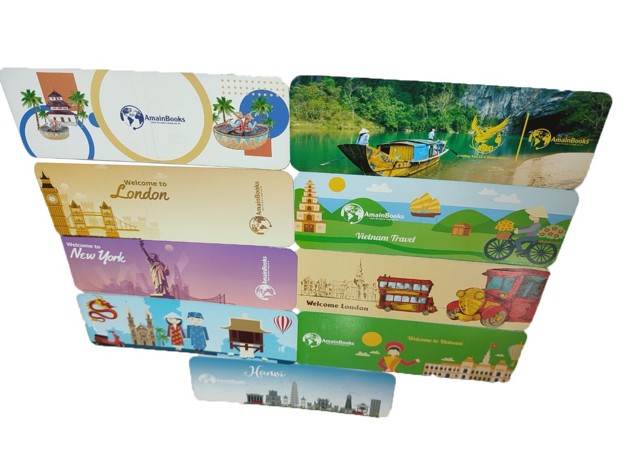 Combo 03 Bookmark Đánh Dấu Sách Amain Books