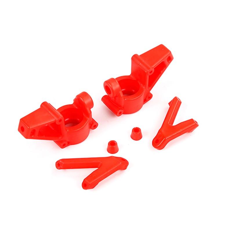 Front Wheel Bearing Seat Kit for 1/5 HPI ROFUN BAHA ROVAN KM BAJA 5B 5T 5SC Toys Parts RC Car Accessories-Red