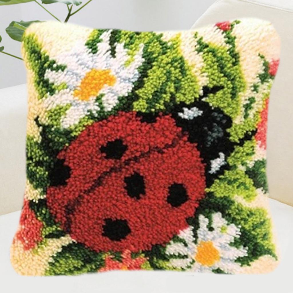 Hook Kit with Basic Tool Pillow Case Making Home Ornament