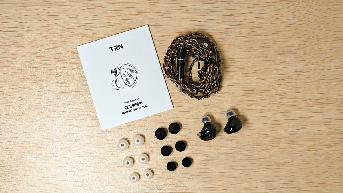 Tai nghe TRN ROSEFINCH Inear Hifi | Hàng chính hãng | JAZZ,BALLAD,KHÔNG LỜI,NHẠC CỤ | Màng Loa Driver Planar | Cao Cấp