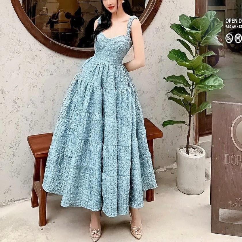 Đầm Dài Đi Chơi LABELLE Nhiều Màu TKCC71