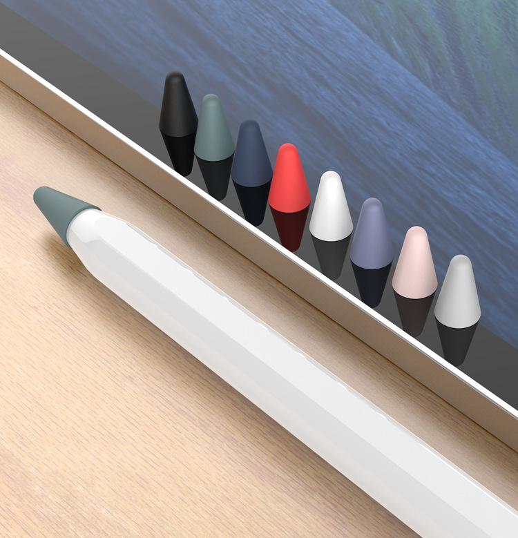 Bộ Đầu Bút Silicone Cao Cấp Bảo Vệ Cho Apple Pencil 1 / Apple Pencil 2