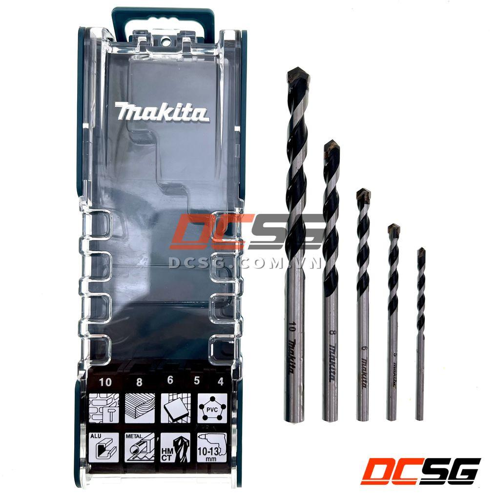 Bộ mũi khoan đa năng chân tròn 05 chi tiết makita E-14255 | DCSG