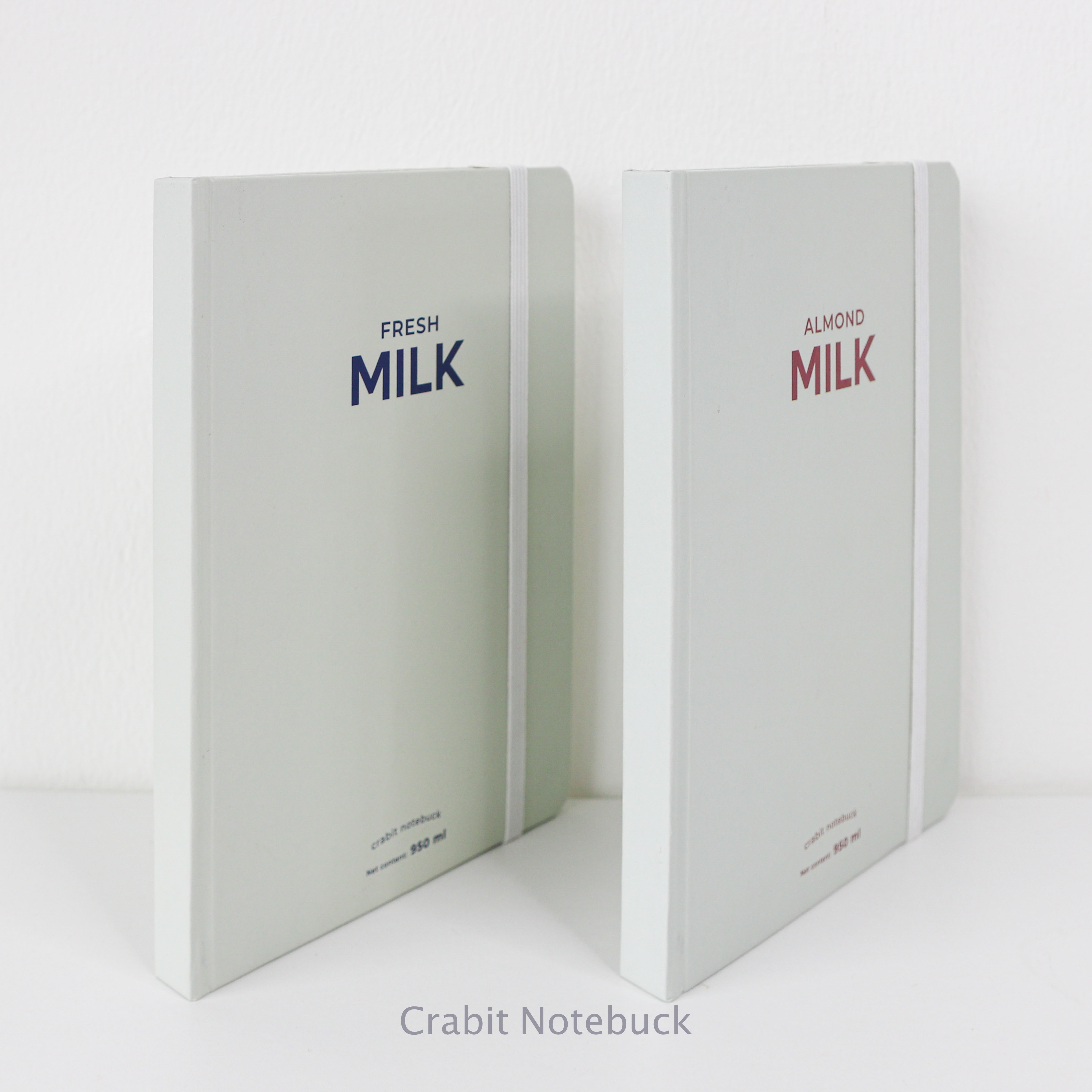 Sổ tay dotgrid Crabit - Milk Collection - Sổ tay ruột chấm dotgrid, ghi chép, làm bullet journal