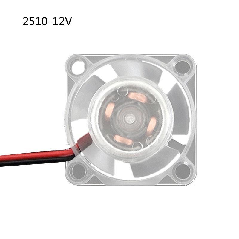 Quạt làm mát có đèn LED 2510 3010 4010 12V 24V