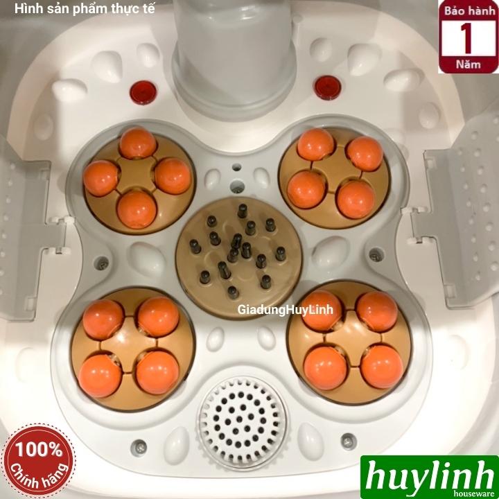 Bồn ngâm massage chân Seka SK195 - 4 mâm xoay + sục khí + điều khiển từ xa - Hàng chính hãng