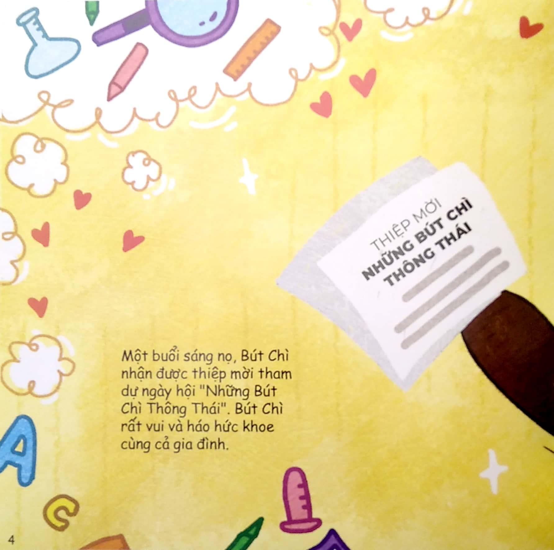 Xin Chào Bút Chì - Chúng Mình Là Gia Đình Bút