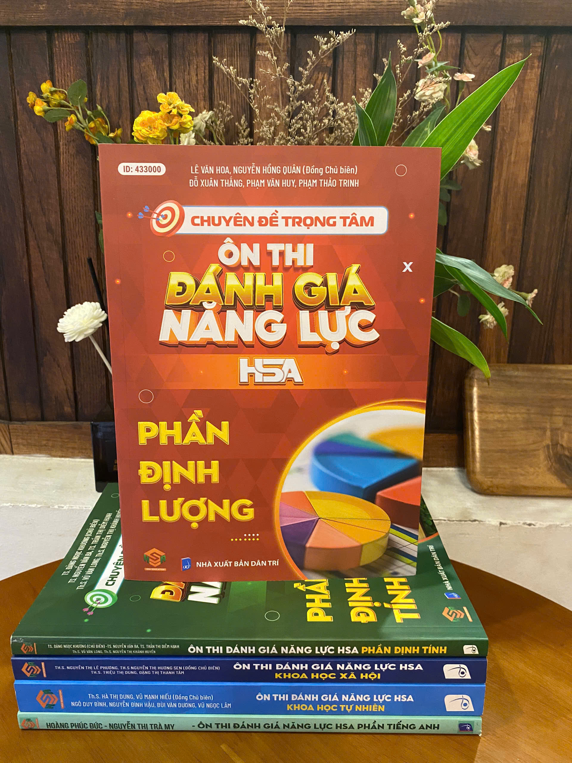 [HSA 2025] Combo 3 Sách ôn thi đánh giá năng lực Hà Nội (Định tính + Định Lượng + Tiếng Anh)