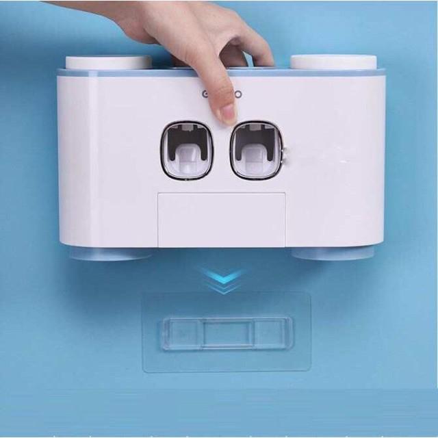 Bộ 2 Nhả Kem Đánh Răng ECOCO Cao Cấp Kèm 4 cốc