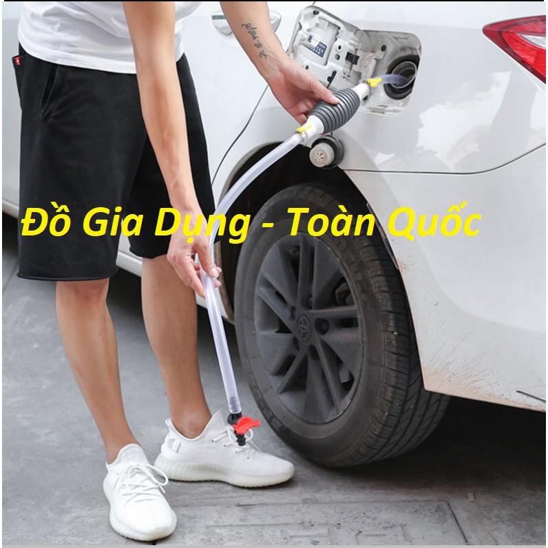 -Dụng cụ bơm hút rượu xăng dầu chất lỏng bóp tay - ống hút xăng dầu chất lỏng, hút bể cá