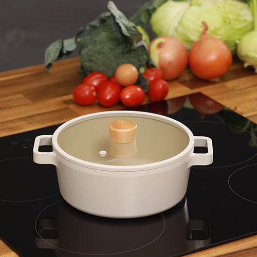 [Hàng chính hãng] Bộ 2 nồi Neoflam Fika Hàn Quốc gồm quánh 18cm & nồi nông 22cm. Made in Korea. Hàng có sẵn giao ngay