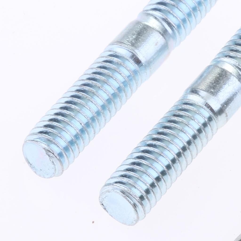2xExhaust Stud Bolt Nut Set for 110cc 125cc 140cc 160cc 200cc Dirt Bike