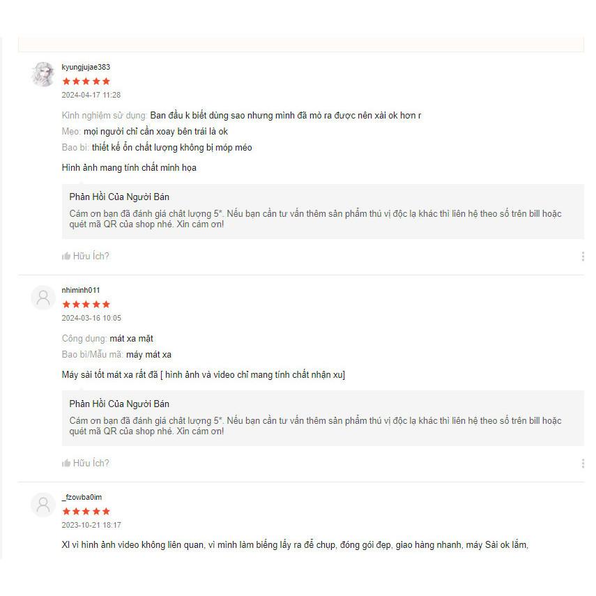 Máy Massages Mini Cầm Tay 4 đầu (11x3cm) Loại Tốt Nhất Có Sẵn Pin 2A B25