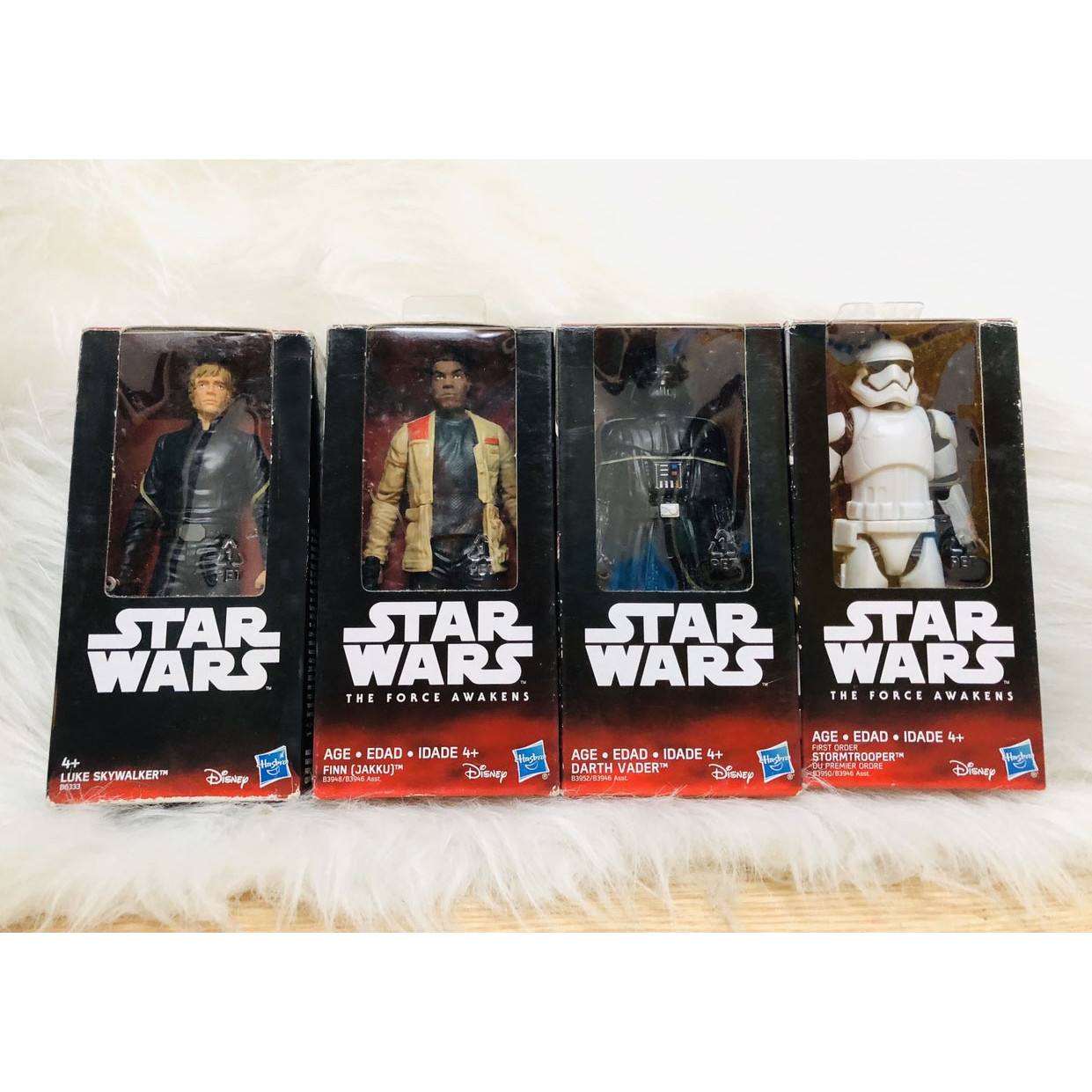 Bộ đồ chơi mô hình trang trí nhân vật Star Wars - Set 4 nhân vật