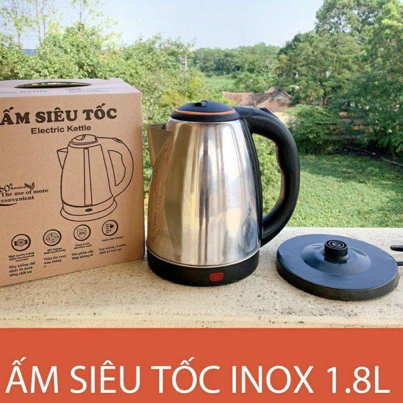 Bình đun siêu tốc Thái 2.5L JL mới 2021 màu Pastel nhám cực xịn - Ấm đun siêu tốc inox 2500ml 2 lớp chống nóng Hồng Xanh