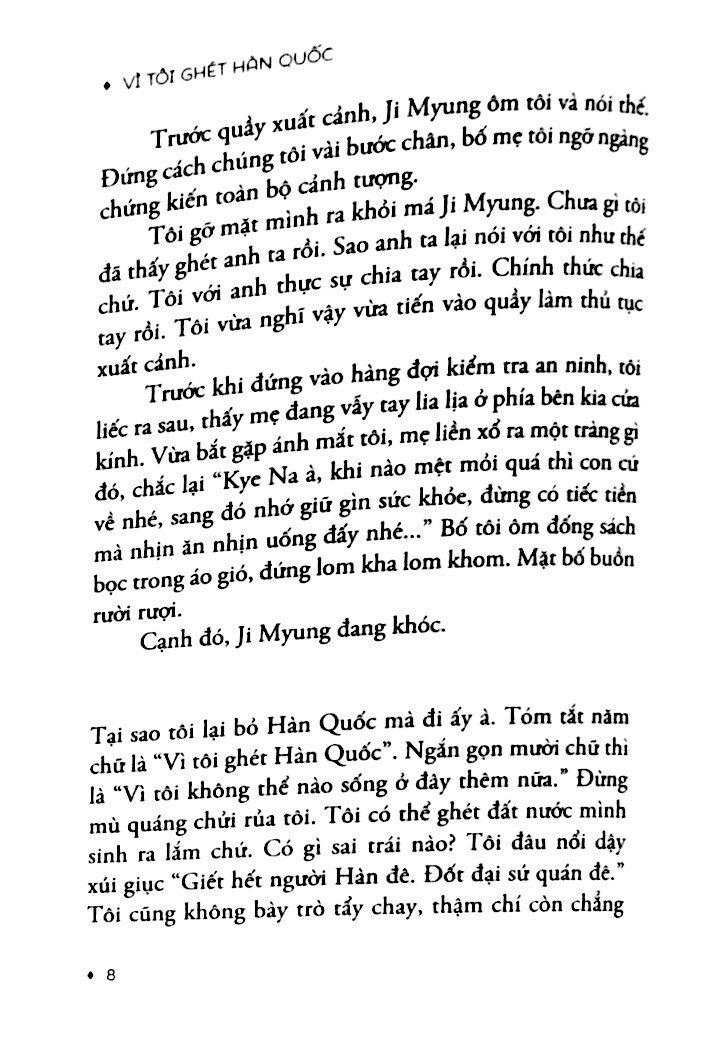 Vì Tôi Ghét Hàn Quốc