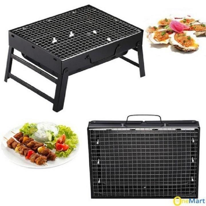 Bếp Nướng Than Hoa  Bếp Nướng Than Hoa Hình Chữ Nhật Barbecue