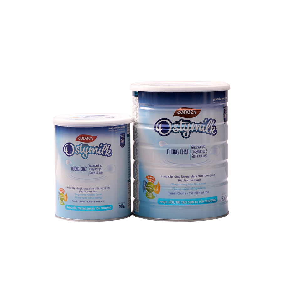 Codoca Ostymilk - Tăng cường hấp thu canxi, chắc xương, tái tạo sụn bị tổn thương