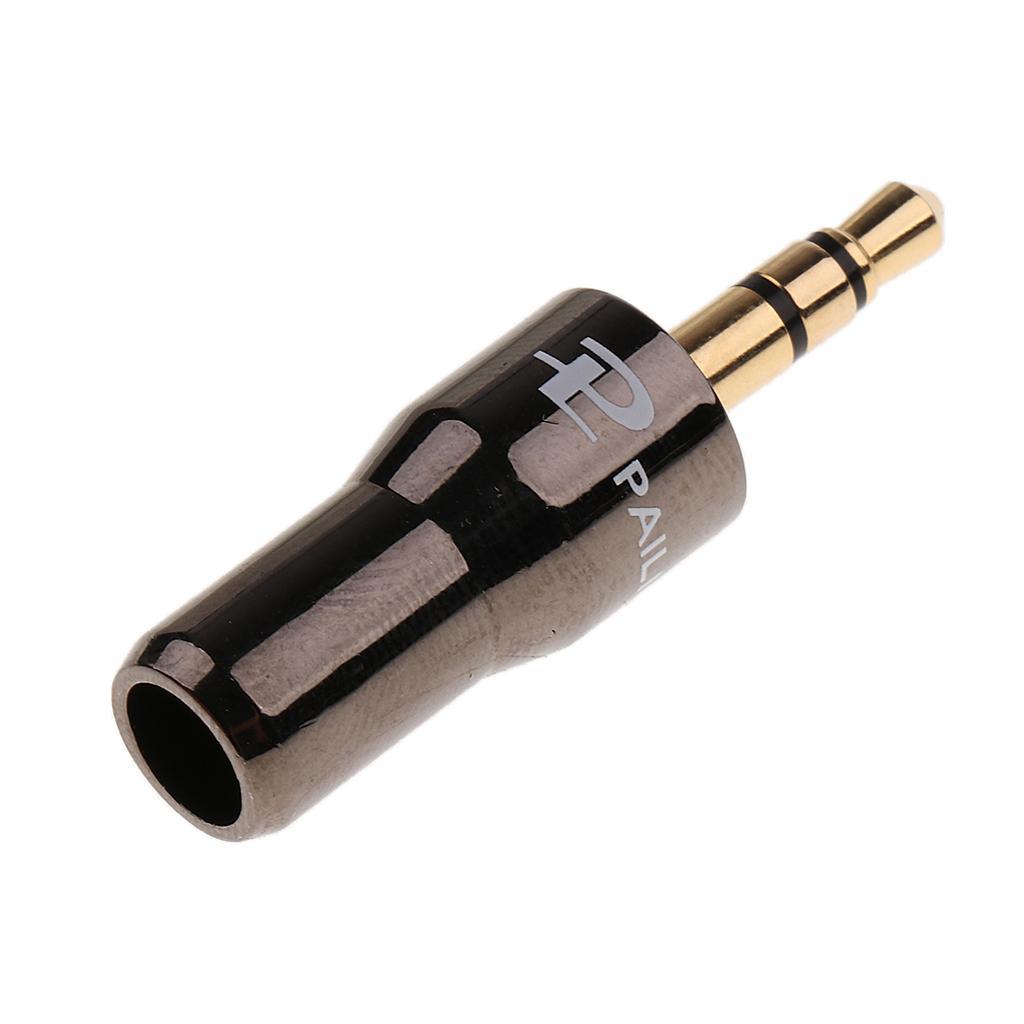 3.5mm Stereo Jack Plug Audio Headphone Mic Jack Plug Connector