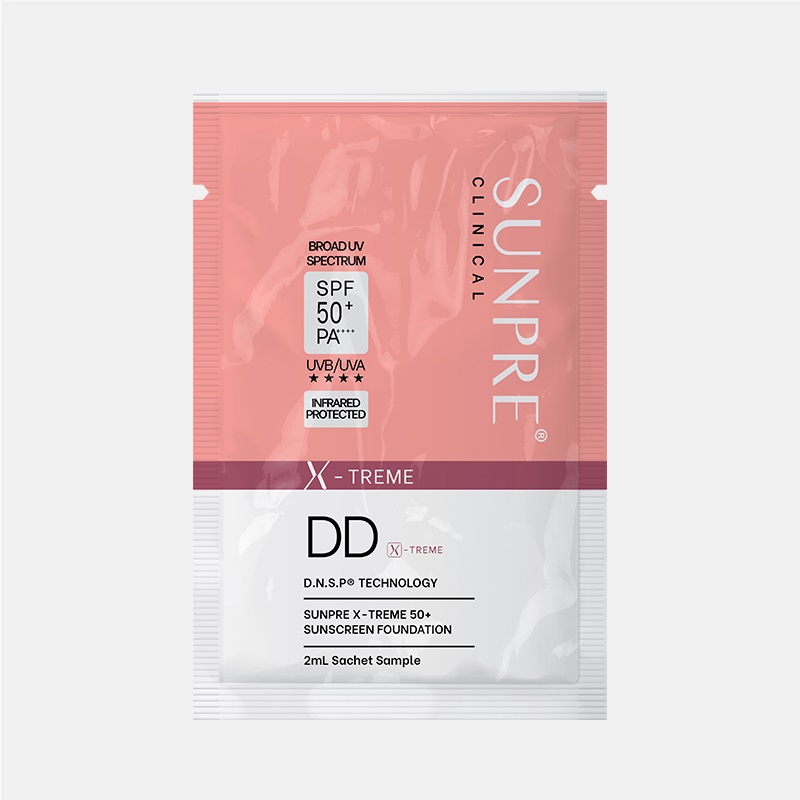 Kem Chống Nắng Màu Kem Nền Mona Frema SUNPRE DD Xtreme Sunscreen Foundation 50ml