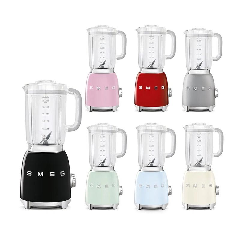 Máy Xay Sinh Tố Đa Năng Smeg, Máy Xay Sinh Tố Smeg BLF01, Smeg Blender, 1.5L, 4 Tốc Độ, Phong Cách Cổ Điển, Nhập Đức