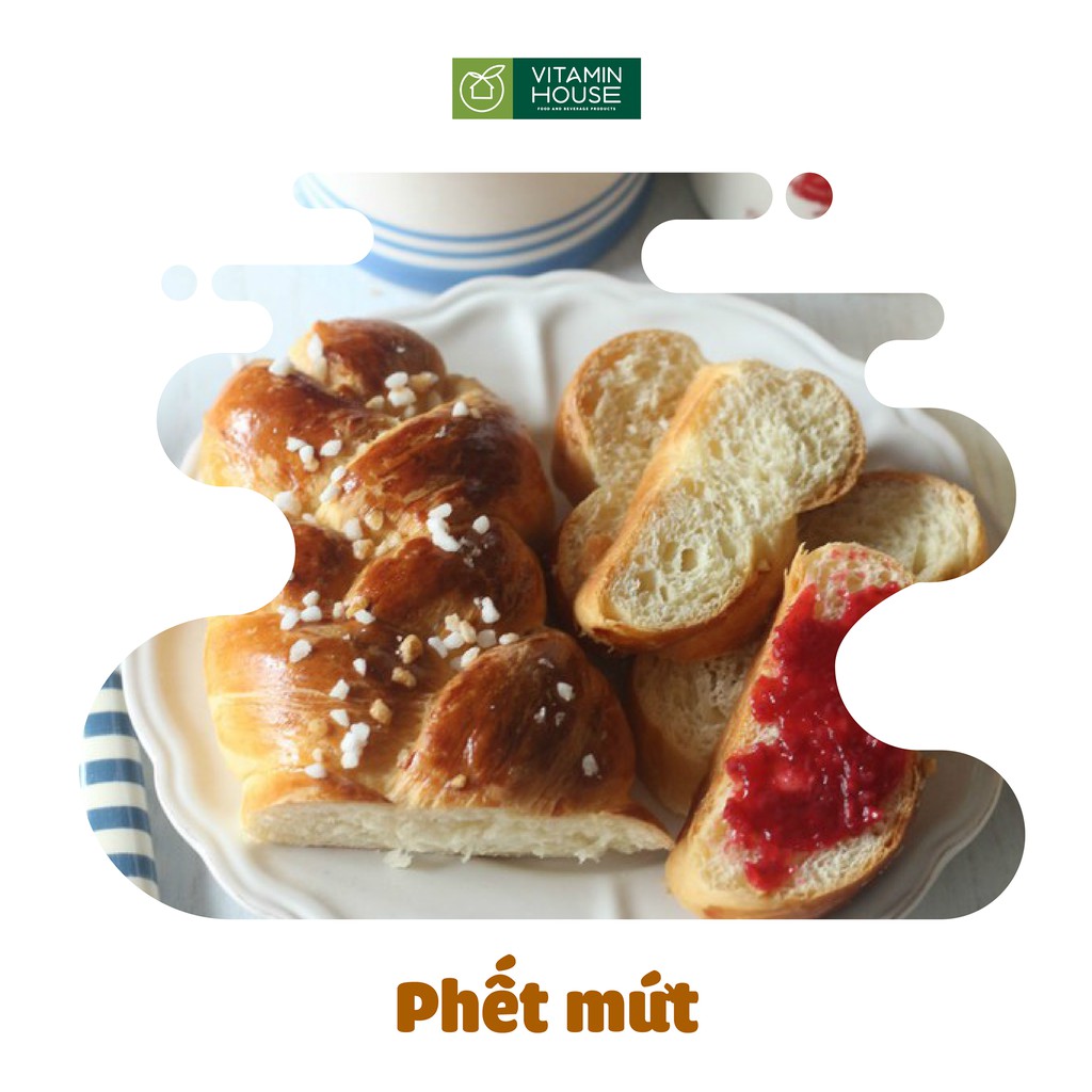 Combo 02 bánh mỳ hoa cúc Harrys Brioche Mini 210g