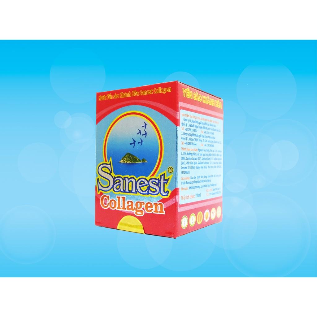 Nước Yến sào Khánh Hòa Sanest Collagen đóng lọ 70ml - 770