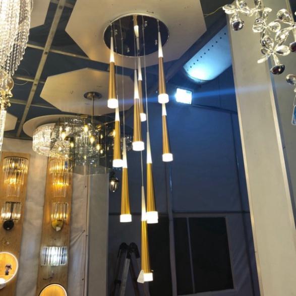 Đèn phả decor trang trí 9qua fi 450mm,thiết kế theo đòi hỏi DT DDT