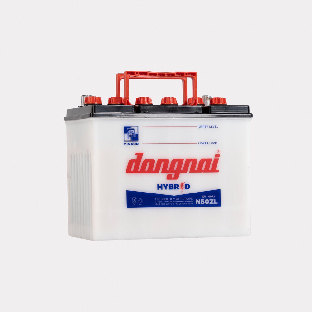 Ắc quy Hybrid Đồng Nai N50ZL | 12V - 60Ah