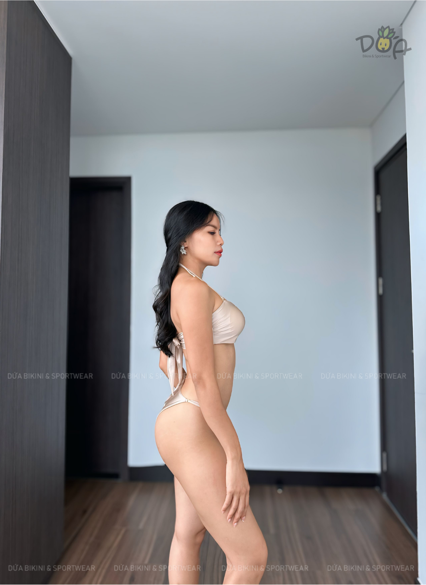 Luxe Aura Bikini | Đồ bơi nữ hai mảnh phối khoen cao cấp sang trọng | DỨA BIKINI &amp; SPORTWEAR