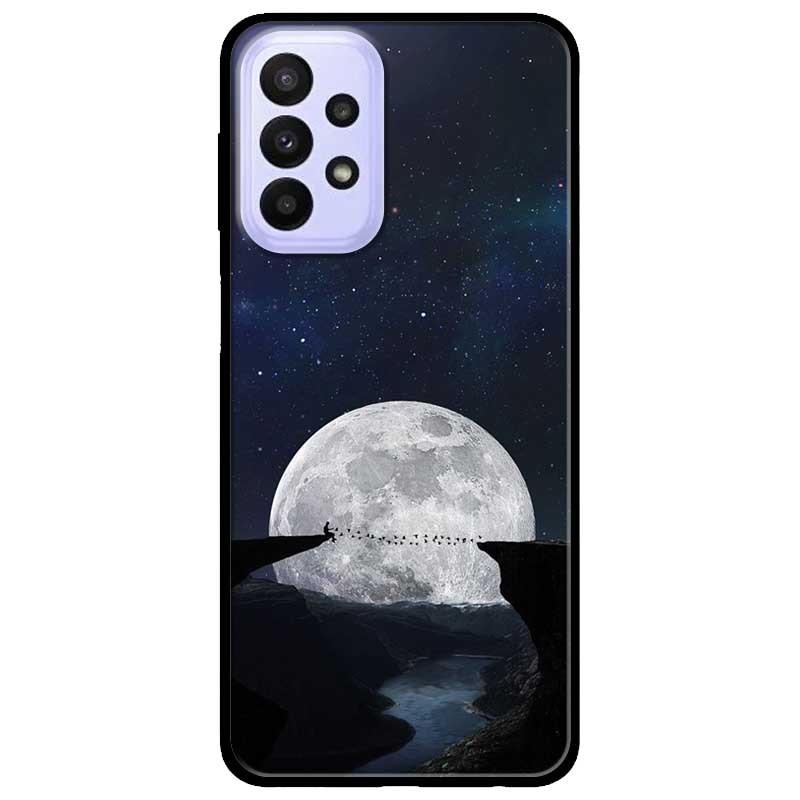Ốp lưng dành cho Samsung A23 4G - A53 5G - A73 mẫu Moon Sáng